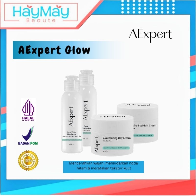 Aexpert glowthening / aexpert skincare / aexpert glow