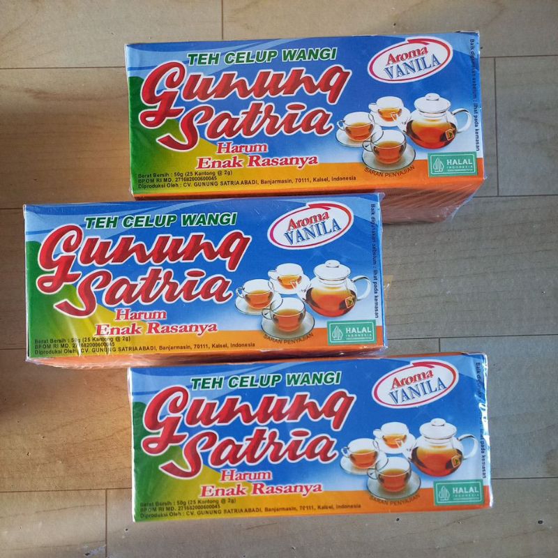 

Teh Celup Gunung Satria Vanila 50gr