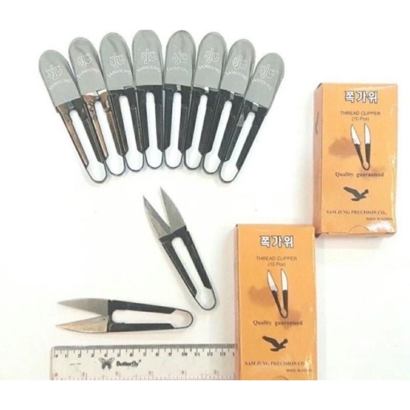 

1 Box isi 10pcs gunting benang samjung samjong thread clipper