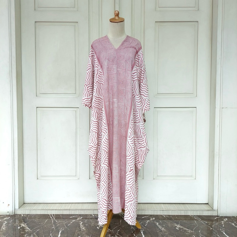 (Daster Luza) Longdress Lowo Jumbo by Batik Luza Pekalongan