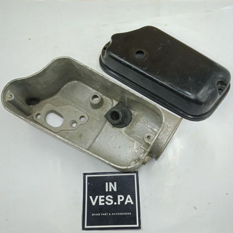 bak mangkok karburator set original untuk vespa bajaj super sprint
