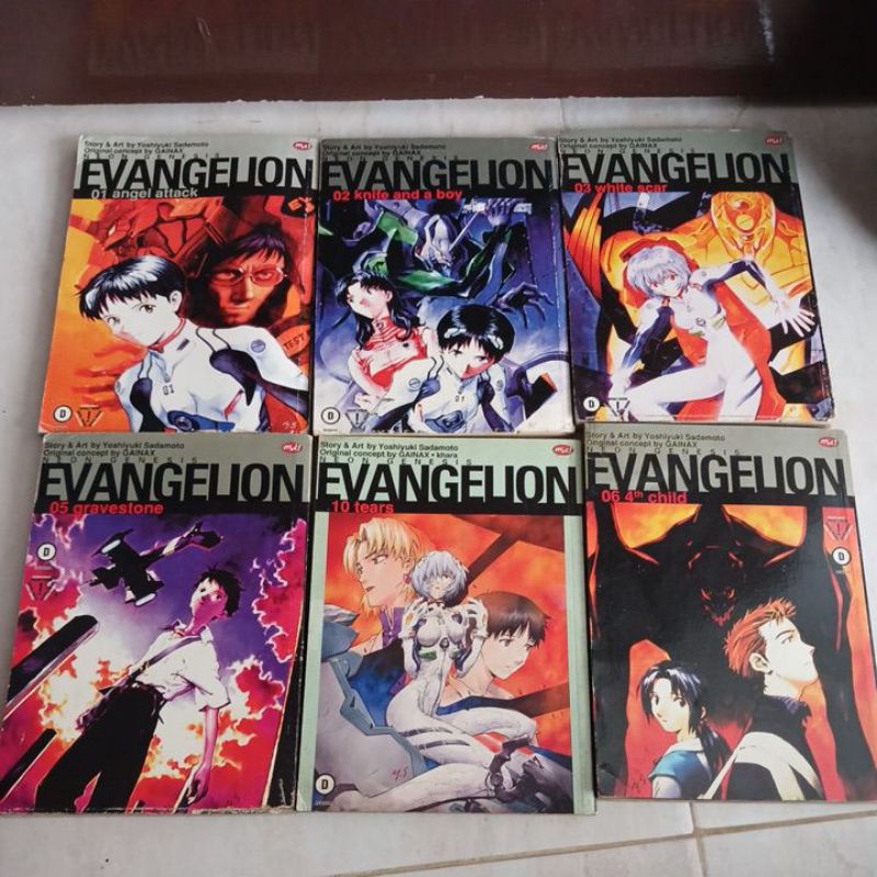 KOMIK EVANGELION NEON GENESIS. 9 KOMIK