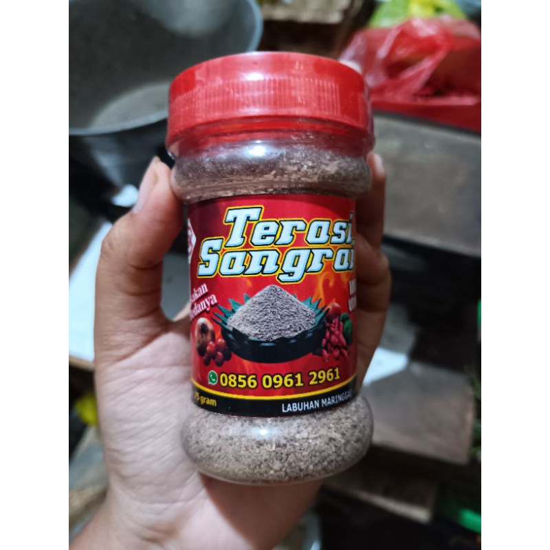

Terasi Sangrai Khas Labuhan Maringgai Lampung, Terasi Sangrai Enak