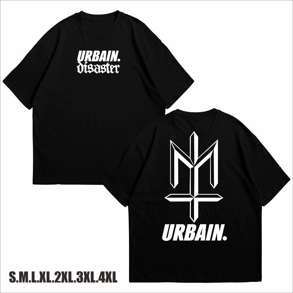 KAOS BAJU DISTRO MATERNAL DISASTER X URBAIN/KAOS MATERNAL DISASTER PREMIUM