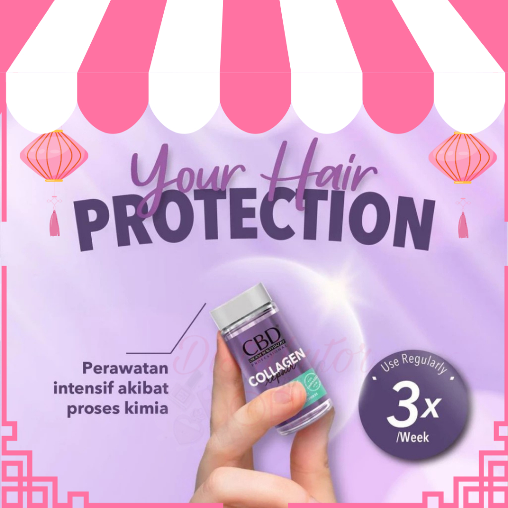 CBD Collagen Repair Hair Refining Lotion