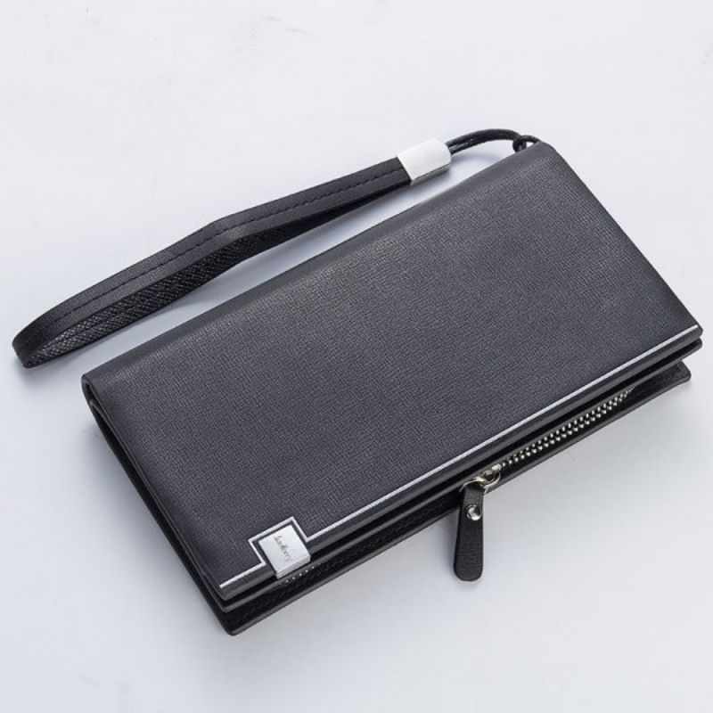 Dompet Resleting Panjang Elegan Pria
