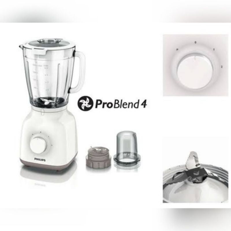 TERMURAH PHILIPS BLENDER HR-2102 /KACA 1.5 L