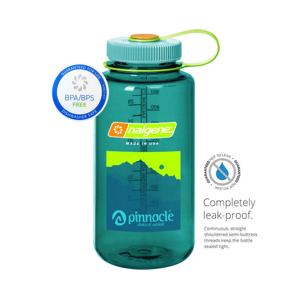 Pinnacle Pro Official Sustain Mountain Raster WM 32oz with Nalgene Series - Cerulean