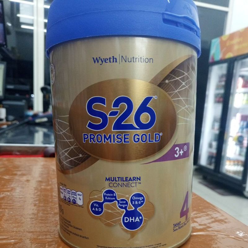 

Susu S-26 Promise Gold tahap 4 900gr