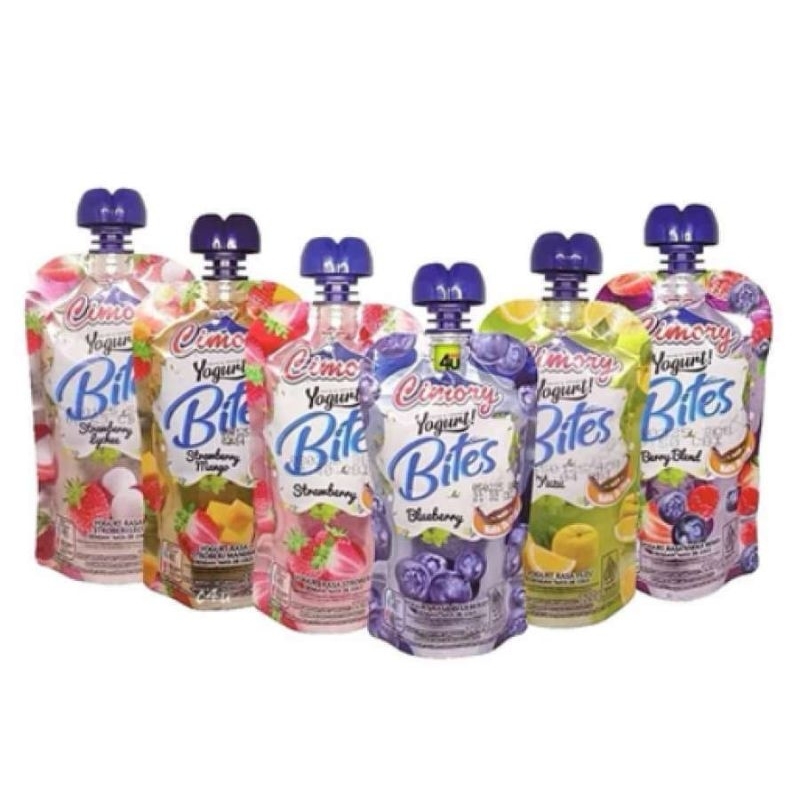 

Cimory Bites 6 Rasa Mix komplit (6x120g)