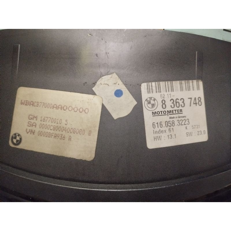 speedometer bmw e36