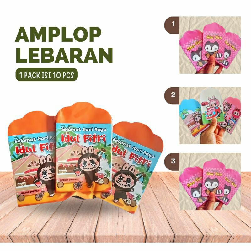 

Amplop Lebaran Labubu Medium - isi 10pcs