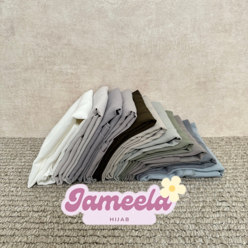 Malay scarf - hijab malay - kerudung malay scarf oval - hijab oval - hijab jameela malay scarf (2ova