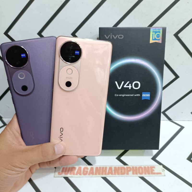 VIVO V40 5G 12/256GB HP BEKAS SECOND FULLSET