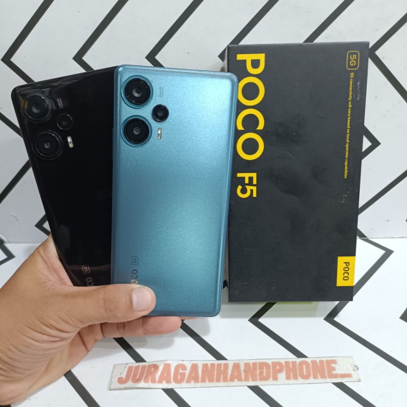 Poco F5 5G 12/256GB 8/256GB Hp Second Bekas Fullset