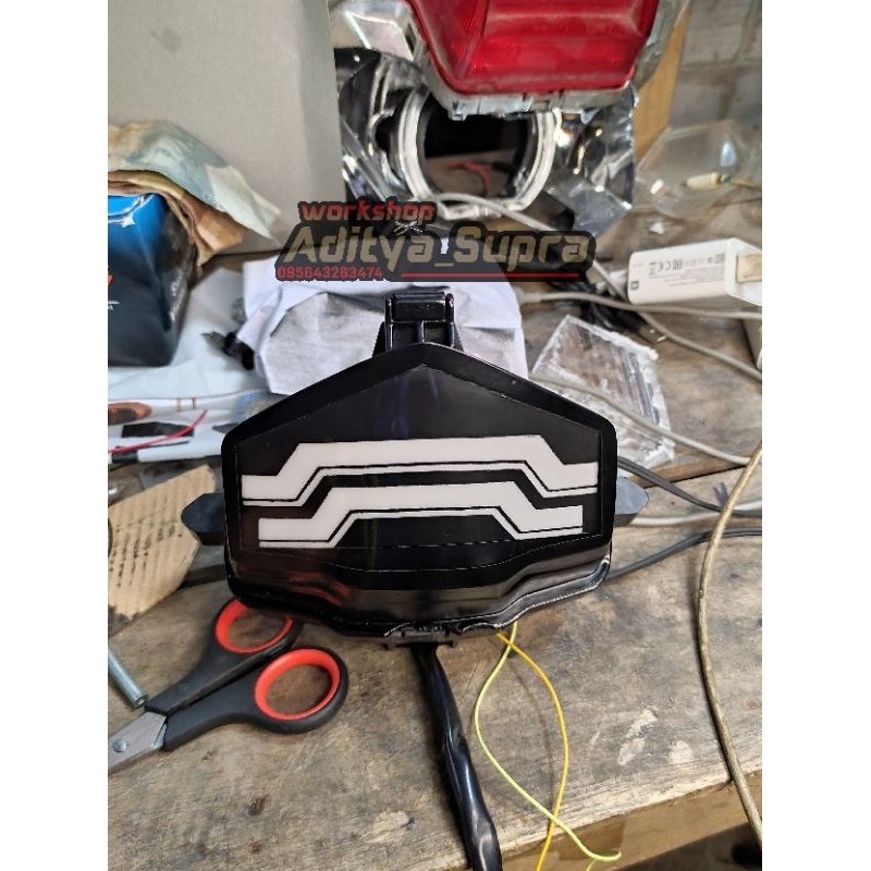 stoplamp lazy CBR 150R facelift k45n/k45g