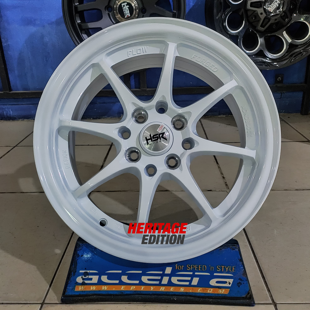Velg Baru R14 Pelk Terlaris Hsr Hiroshima Ring14 Dengan Lebar 6 Velg Mobil R14