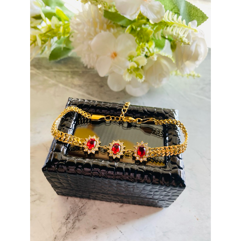 Gelang dewasa mata merah