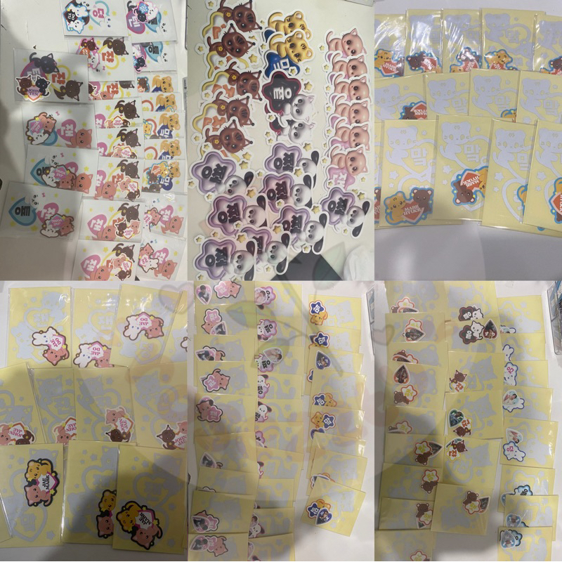 [PO] Lightstick Sticker NCT 127 & Ten - Rosezzty
