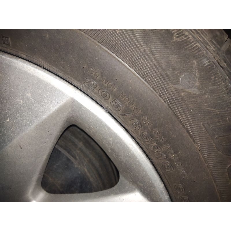 ban dunlop bridgestone original 205 65 r16 r 16 asli toyota innova kijang reborn