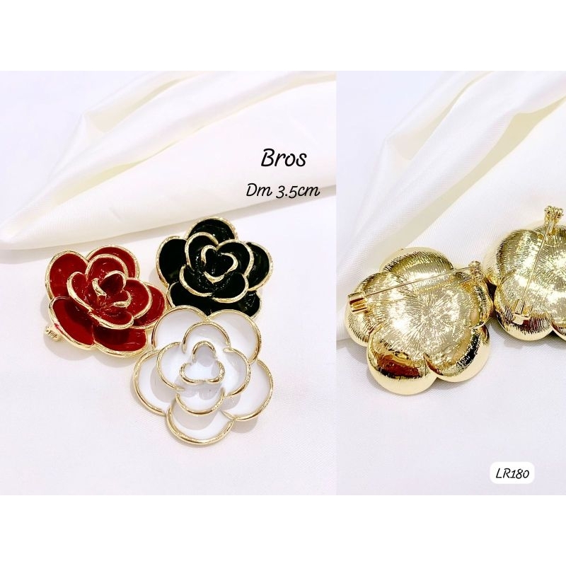 Bros import Bros  cantik untuk hiasan baju di dada kualitas Import Peniti Baju Import swarovsky bros