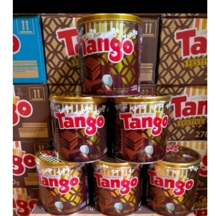 

Wafer Tango Cokelat Vanila Kaleng 240g