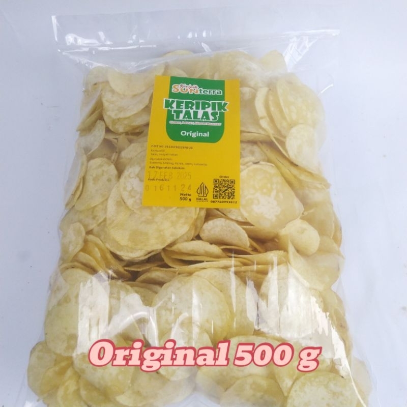 

Sunterra Keripik Talas Original 500 g