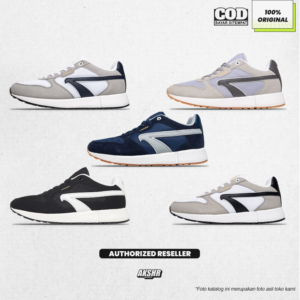 BRODO SEPATU SNEAKERS BRODO CORSA CLASSIC UNISEX PRIA WANITA