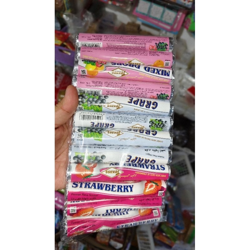 

PERMEN TEXAS MIXRASA ISI 12PCS