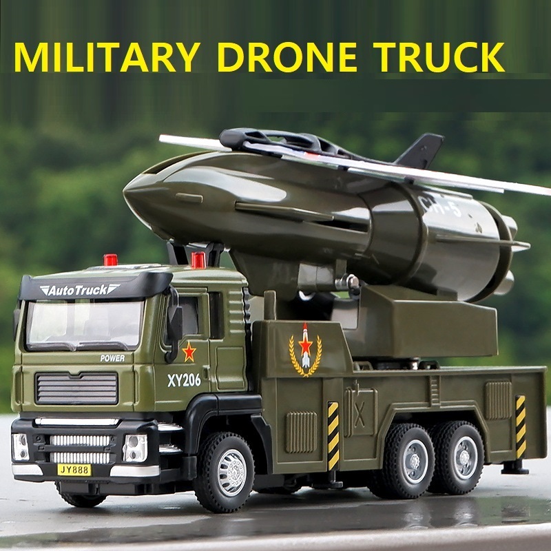 DIECAST AutoTruck Truck Drone Military Toys