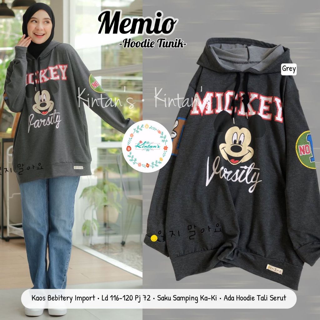 KAOS WANITA / KAOS HOODIE IMPORT / BAU WANITA LENGAN PANJANG TERLARIS