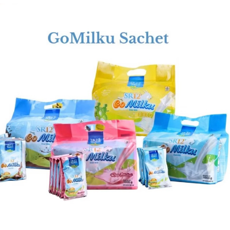 

GOMILKU SUSU KAMBING ETAWA 40sache 1pak Sr12