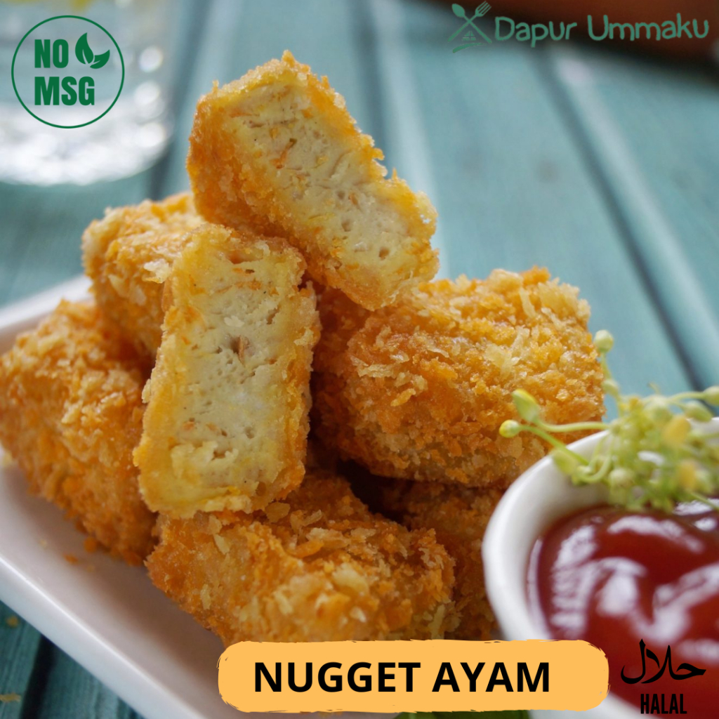 

Dapur Ummaku Original Chicken Nugget 500g Nugget Ayam Anak MPASI Homemade Non MSG HALAL