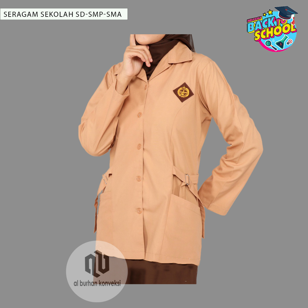 Baju Seragam Pramuka Perempuan Pembina/Guru