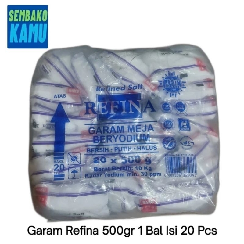 

Garam Refina 500 Gr 1 Bal Isi 20 Pcs