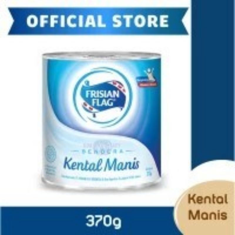 

frisian flag kemasan kaleng 375gr