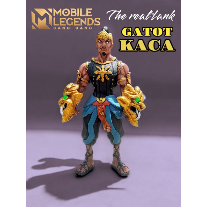 mainan statue action figure mobile legends GATOTKACA