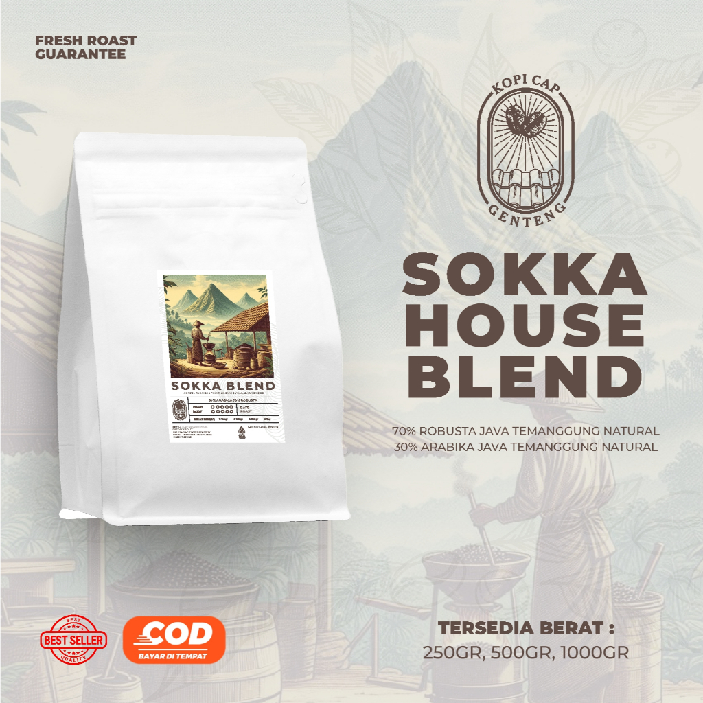 

KOPI ESPRESSO BLEND SOKKA - SIGNATURE KOPI SUSU BLEND