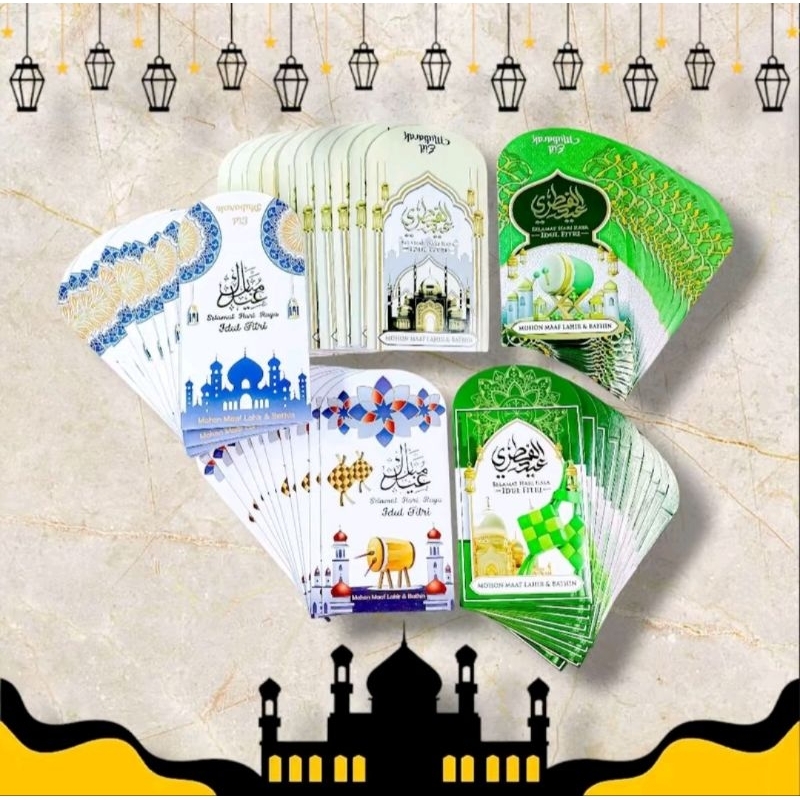 

Amplop Lebaran Poli Premium Ukuran Medium / Angpau Amplop Idul 10pcs