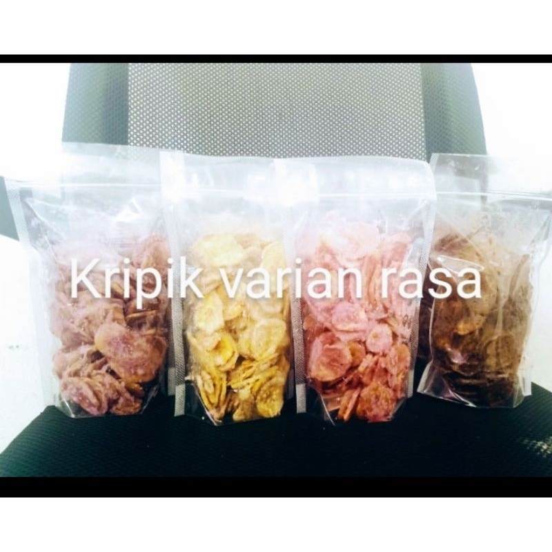 

kripik pisang varian rasa