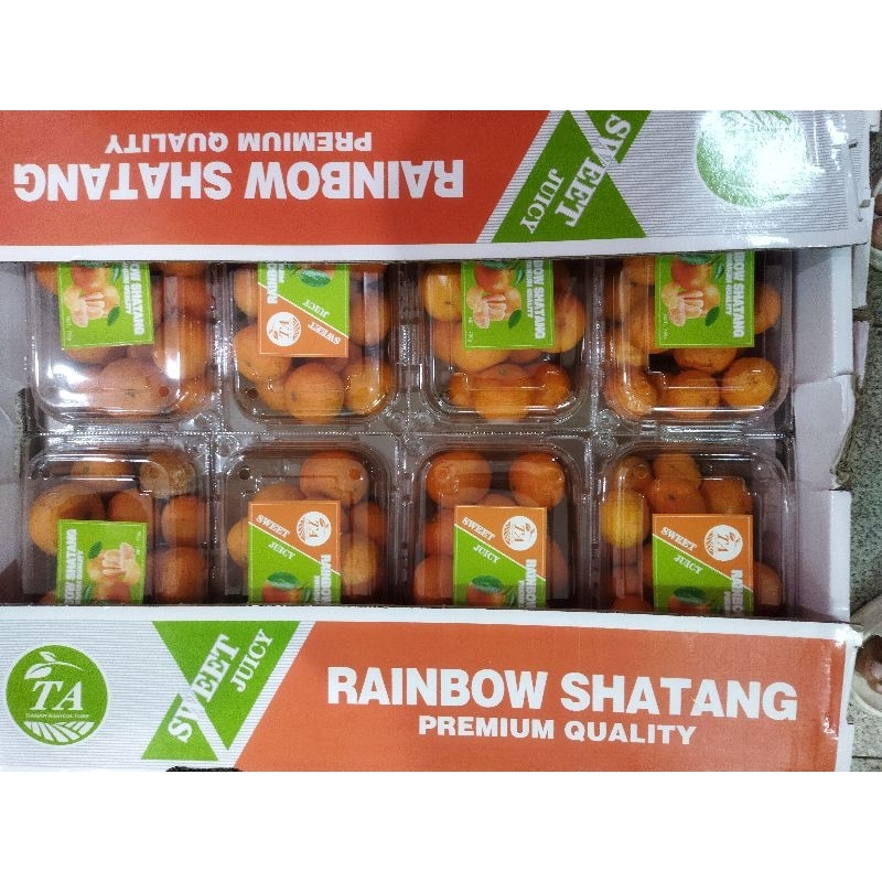 

Jeruk Shantang rainbow premium quality isi 8 pack/box
