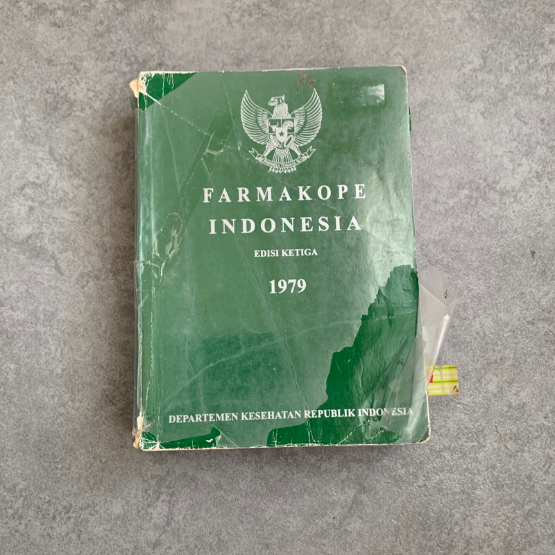 buku jurusan farmasi smk farmakope informasi obat ilmu resep meracik obat bekas second