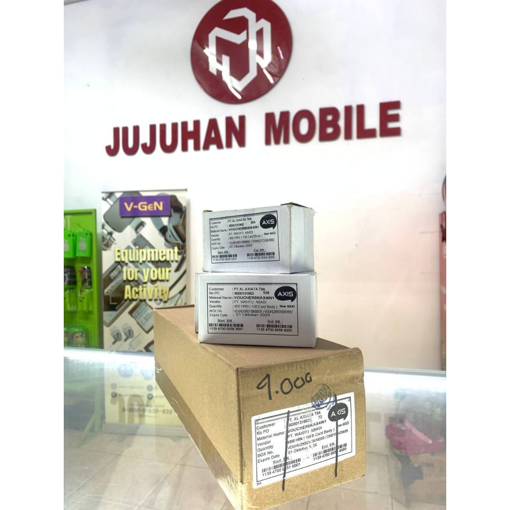 [MURAH BANGET] VOUCHER AXIS KOSONG AIGO 400SN