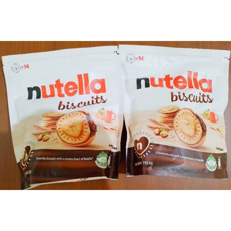 

NUTELLA BISCUITS WITH HAZELNUT COCOA MADE IN ITALY 193.2GRAM