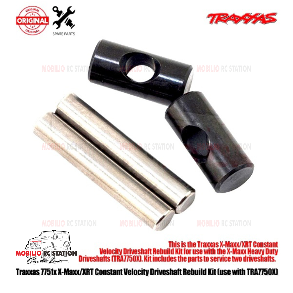 Traxxas #7751X Constant Velocity Driveshaft Rebuild Kit for X-Maxx XRT