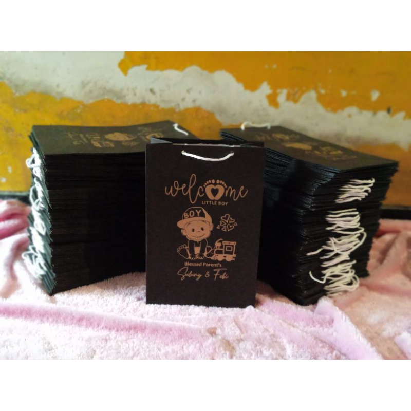 

PAPERBAG CUSTOM MURAH SIZE 20X10X30