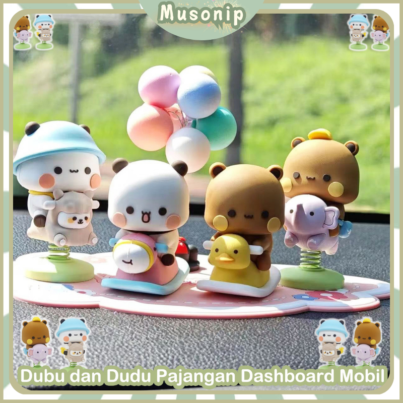 Bubu And Dudu Pajangan Aksesoris Dashboard Mobil Lucu/Couple Series Pajangan Dashboard Mobil Pajanga