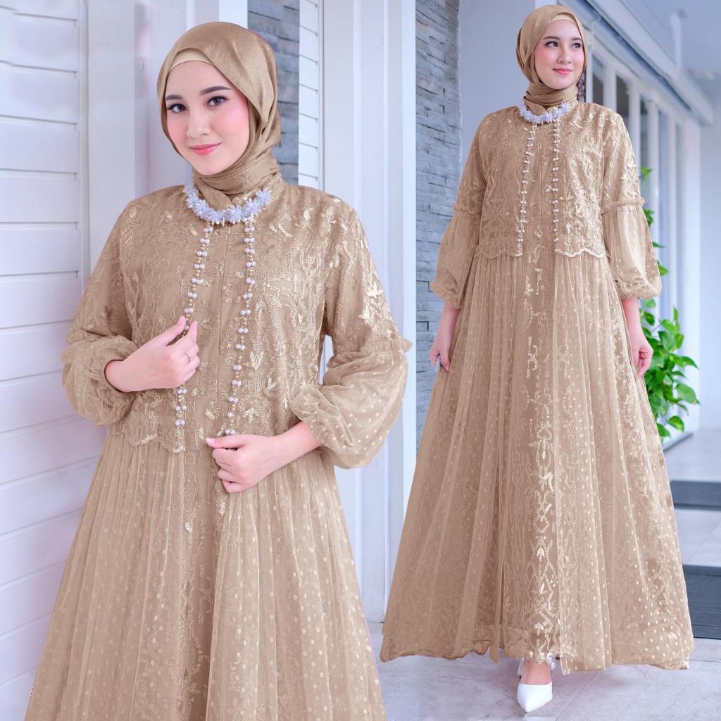 TERBARU MAXI EFIKA (M-XXL) GAMIS LEBARAN GAMIS MURAH GAMIS PESTA GAMIS KONDANGAN GAMIS BUSUI DRESS