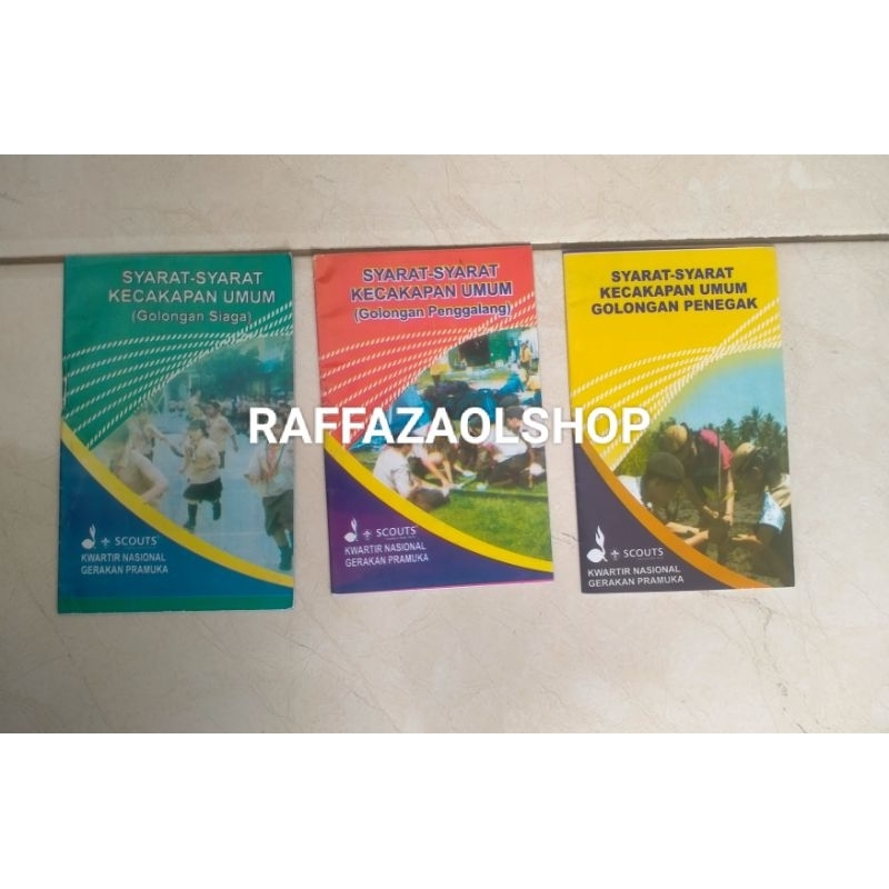 BUKU SKU PRAMUKA SIAGA PENGGALANG PENEGAK SD SMP SMA