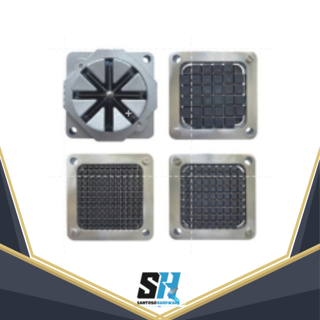 OSSEL Pisau Set Potong Kentang Pisau Potong Kentang Alat Potong Kentang Pisau Potong Kentang Ossel